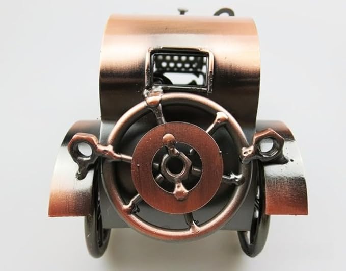 Metal Antique Vintage Car Model Handmade Handcrafted Collections Collectible Vehicle Home Décor