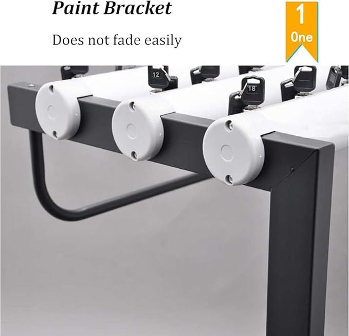 Large Umbrella Stand Rack - Commercial Entryway Umbrellas Holder with 18 Locks & Wheels, for Indoor Outdoor, Tall Enough Interior Decoration, Home Decoration