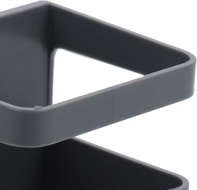 PRETYZOOM Self-adhesive Wall Mount Umbrella Stands Rack for Indoor Outdoor Gray Black 2 Pack