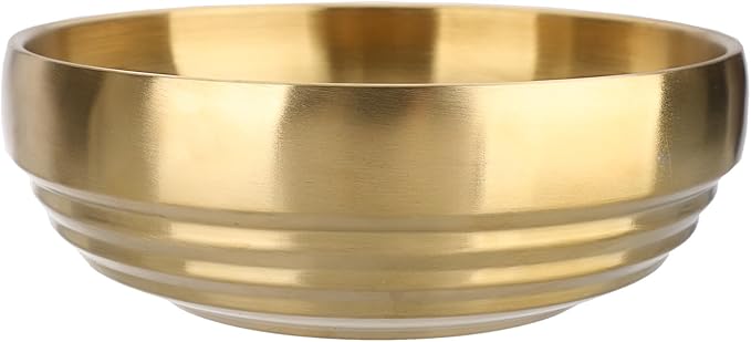 7.4 Inches Key Bowl for Entryway Table Decorative Bowl Key Dish for Organizing Tabletop Catch All Gold Fruit Bowls for Kitchen Counter, Coffee Table