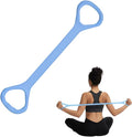 Figure 8 Fitness Resistance Band, Exercise Resistance Bands for Women, Resistance Bands with Handles for Arms, Back, Shoulders, Legs and HIPS Working Out