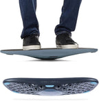 FluidStance Adult Balance Board for Standing Desk - Anti Fatigue USA Made 360 Degree Rocker Wobble Board as Exercise Equipment to Increase Focus & Movement - Sustainable Anti-Slip Plane Standing Board