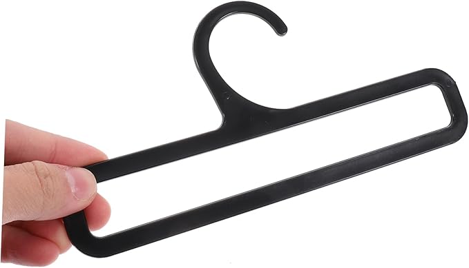 10Pcs Scarf Hanger Organizer Versatile Plastic Belt and Tie Storage Rack for Closet Stylish Scarf Holder for Scarves Ties and Belts Home and Retail Use