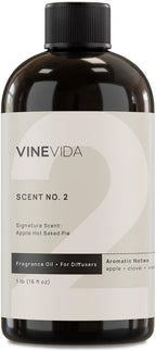 VINEVIDA [16 Fl Oz] Apple Hot Baked Pie Fragrance Oil for Cold Air Diffusers, Essential Oils for Diffuser Oil Refill & Air Freshener Room Spray