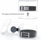 NIUBEE Belt Organizer, Acrylic 4 Layers Belt Case Storage Holder and Display for Accessories like Jewelry,Watch,Bracelets