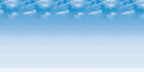 Fadeless Bulletin Board Paper, Fade-Resistant Paper for Classroom Decor, 47.25” x 12’’ , Wispy Clouds, 1 Roll