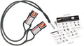 Jaeger J-Bands Resistance Bands for Pitchers. Baseball & Softball Pitching Trainer and Arm Trainer. Pitching Bands for Throwing. Training Equipment with Laminated Instruction Sheet