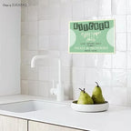 Funny Kitchen Signs Decor-Kitchen Farmhouse Decor-Personalized Kitchen Metal Sign-Retro Kitchen Counter Accessories 12x8 Inch Hanging Plaque Home Wall Decorations