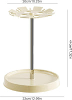 Umbrella Stand - 45cm Free-Standing Round Umbrella Holder, Entryway for Long/Short Umbrellas, Stylish Storage Solution for Home & Office, Durable & Space-Saving.
