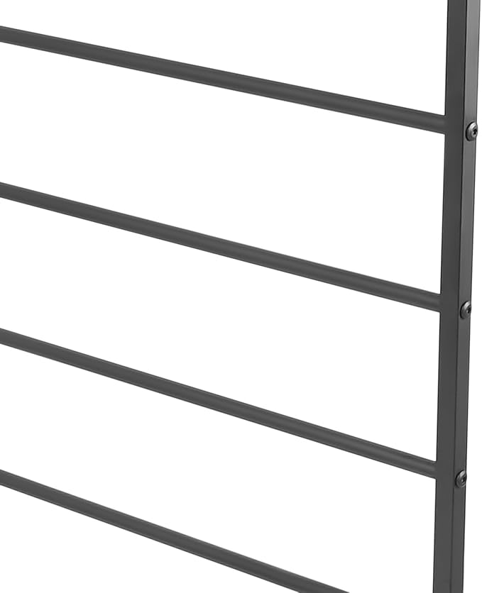 7-Tier Movable Scarf Organizer Holder Accessory Display Stand, Freestanding Metal Organizer Rack for Retail Stores, Towel, Belts, Ties, and Pants