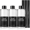 COCODOR Reed Diffuser Oil Refill/Rose Perfume/6.7oz(200ml)/3 Pack/Aroma Therapy, Home Fragrance, Scented Oils, Oils for Reed Diffuser, Office Décor, Decoration