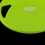 Energi Core Balance Board for Standing Desk and Core Workout - Anti-Slip Surface - Black, Green