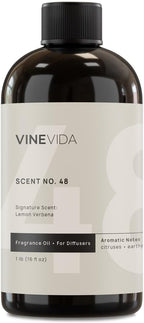 VINEVIDA [16 Fl Oz] Lemon Verbena Fragrance Oil for Cold Air Diffusers, Essential Oils for Diffuser Oil Refill & Air Freshener Room Spray