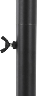 Scarf Display Stand 45-Arm Scarf Holder Organizer Freestanding Scarf Hanger 360° Rotating Rack for Home and Clothing Store (Black, 45 Rods)