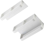 Zerone Magnetic Umbrella Stand Holder, No Punching Umbrella Stand Rack Height Adjusting Wall Mounted Storage Organizer for Home, Office, Hotel (Elegant White)