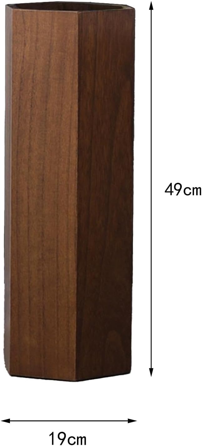 Wooden Umbrella Holder Umbrella Stand Umbrella Organizer Stylish Umbrella Storage Bucket for Home Hallway, A