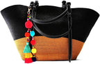 6Pcs Handcrafted Decorative Tassels for DIY Craft Home Décor Handmade Tassels Colorful