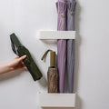 Umbrella Stand Holder Indoor, Wall Mounted No Punching Umbrella Storage Rack, Detachable Japanese Style Umbrella Stand Space Saving for Hotel Hallway Home Office