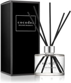 COCODOR Signature Reed Diffuser Set/Lemon Eucalyptus / 6.7oz /1 Pack/Home Fragrance Diffuser, Oil Scent Diffuser for Bathroom Shelf Decor