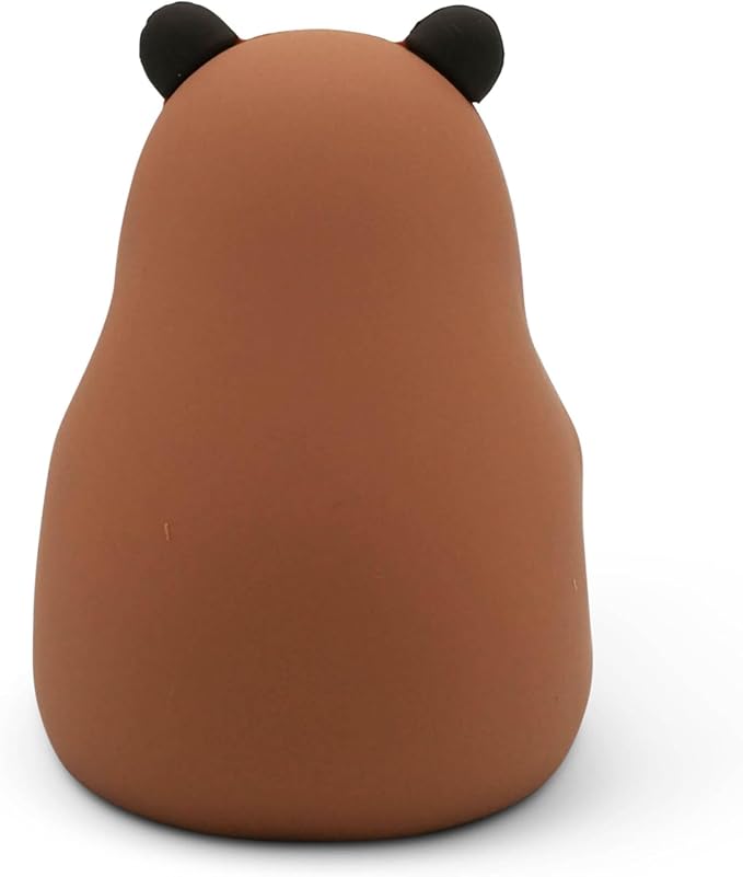 Little Readers – Cute Figurines for Bookshelves, Desks, Terrariums & Home Decor – Book-Loving Animal Statues - Capybara