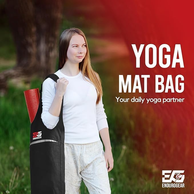 Yoga & Fitness Kit - Non-Slip 6mm Mat, Durable Resistance Tools, Premium Jump Rope, Adjustable Bag, Thigh Trainer | Home Workout & Pilates Essentials for Beginners