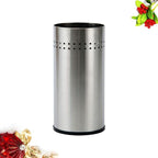 Umbrella Storage Bucket Indoor Umbrella Stand Organizer Stainless Steel Small Holder with Draining for Entryway Home Office Lobby
