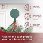 Haute Decor Attract Magnetic Hanger, 1 Pack - Strong Magnet Hook for Metal Doors and Surfaces