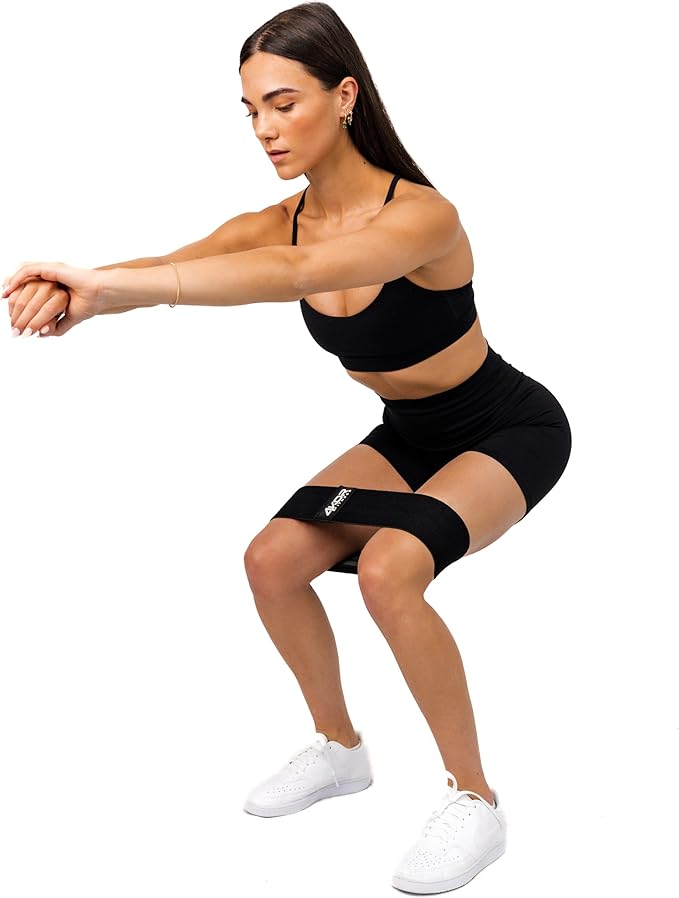 4KOR Fitness Resistance Loop Band Set, Perfect for Crossfit, Yoga, Physical Therapy, and Booty Building
