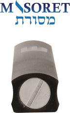 1-Piece Aluminum Door Mezuzah Cases: Special Profile, No Holes, 4-Inch 10cm Hebrew Parchment Scroll Holder Boxes