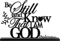 Jetec I Still Remember The Days I Prayed Sign Inspirational Table Blessed Signs Motivational Decor Farmhouse Table Home Centerpieces Faith Wooden Shelf for Living Room Office(Be Still)