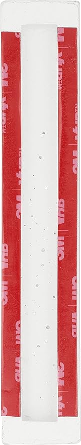 A&S Mezuzot Modern Concrete Mezuzah Case with Scroll, Easy Peel and Stick Mezuza (Grey+ Engraved Shin, 7 Inches)