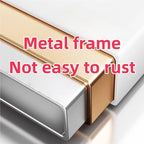 Metal Hollow Drain Rack, Freestanding Umbrella Stand Rack, Umbrella Stand with Water Tray, Multipurpose Umbrella Holder for Entrance, Office(Gold)