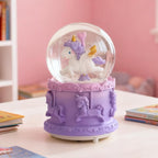 Unicorn Snow Globes,Kids Music Snowglobes with LED 7 Colors Lights,Automatic Snow Fall Effect,Home Decor for Children Room Essentials,Christmas or Birthday Gifts for 3-15 Year Old Girls