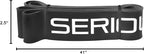 SERIOUS STEEL FITNESS Assisted 41" Pull-Up Band, Resistance & Stretch, Powerlifting & Pull-up Assist Loop (Single Band)