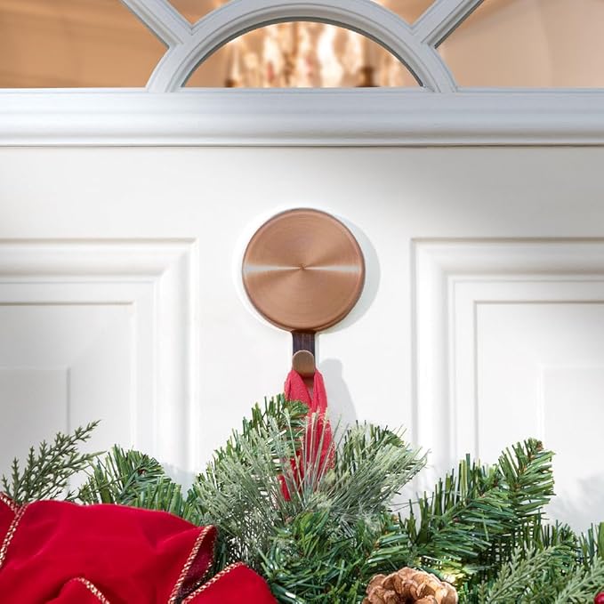 Haute Decor Attract Magnetic Hanger, 1 Pack - Strong Magnet Hook for Metal Doors and Surfaces