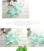 DIY Dream Catcher Kit - Making Dream Catcher Supplies Craft Kit, Handmade Wall Decor for Bedroom, Living Room, Wedding and Party Decoration (Green)