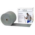 CanDo Low Powder Exercise Band, 50 yard roll, Silver: XX-Heavy