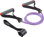 Single Resistance Bands, Workout Bands with Handles and The Exercise Bands with Door Anchor, Suitable for Resistance Training, Physical Therapy, Home Workouts, Boxing Training