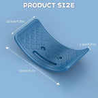 Rocker Board Balancing Training,Balance Board, Plastic Balance Seesaw Board with Elastic Ball, Improves Motor Skills and Build Core Strength, for Kids Toddlers Teens Balance Training, Balance boa