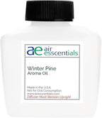 Winter Pine Aroma Oil, Christmas Essential Oil Blend for Diffusers & Scent Machines, Fresh Cut Pine & Fir Tree Fragrance, Cold-Air Diffuser Compatible, 100mL