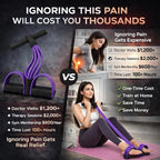 Premium 6 Tube Resistance Band – Powerful, Visible Results with Safe Low-Impact Design | Multifunction Pedal Resistance Band | Home Gym Equipment for Women | 30-Day Support