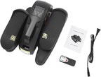 Elliptical Machine, ABS Under Desk Elliptical Machine with Stand Up to 55.12 LBS, LCD Display Monitor Motorized Elliptical Trainer Have Touch Screen and Remote Control for Home, Gym, Office.