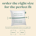 ComfyDown Decorative Throw Pillow Insert, Down and Feather Fill, 100% Cotton Cover, 233 Thread Count - Made in USA (14 X 32)