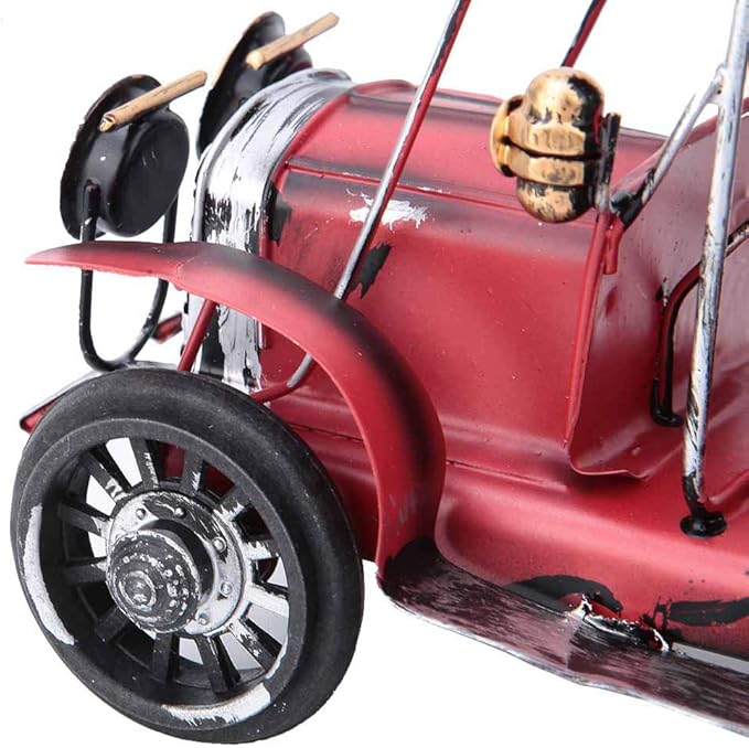 Vintage Car Decor, Vintage Car Model Retro Iron Collectible Vehicle Decoration for Home Living Room Office Desk Decor