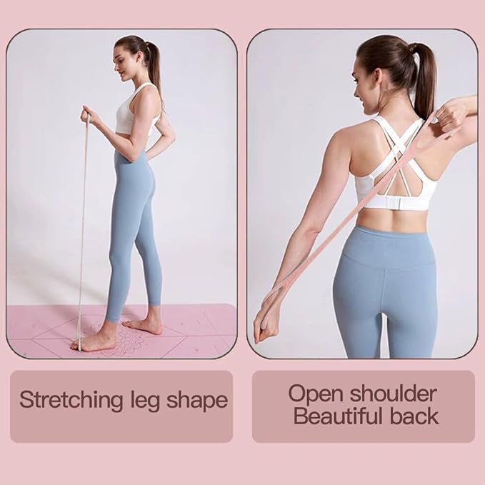 2025 Upgraded Figure 8 Resistance Band for Physical Therapy, Shoulder Back Arm Exercise Bands, 3 Resistance Levels for 15 25 35lb for Kids Adult Elderly