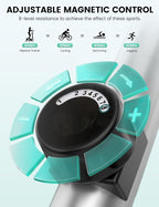 THERUN Elliptical Machine for Home, Hyper-Quiet Elliptical Exercise Machine, Compact Elliptical Trainer w/8 Levels Adjustable Resistance, 6KG Flywheel, Pulse Sensor, LCD Monitor