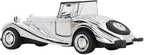 Asixxsix Vintage Car Model, 13x5cm Alloy Metal Antique Die Cast Car Model, Collectible Vehicle Ornament with High Simulation Details for Home Bar Shelf Decor (Style 2)