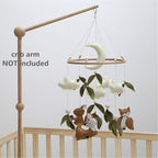 Woodland Animals Mobile Handmade Squirrel owl Deer Forest Hanging Decoration