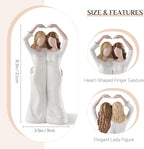Storieme Gifts for Best Friends Women: Soul Sister Friendship Bestie Birthday Gift - Unique Present for Sisters from Sister Resin Figurines