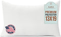 Pillowflex Premium Polyester Throw Pillow Insert - 13x19 - Ultra Soft Large Rectangle Throw Pillow, Couch Sham, Lumbar, Back, Sofa - Machine Washable - Decorative Accent Form - 1 Soft Pillow